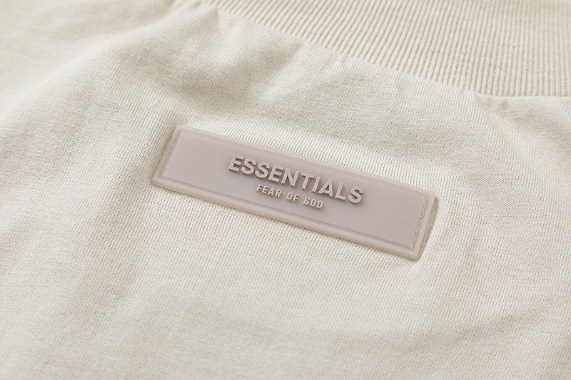 Fear of God Essentials 77 Digital Print T-Shirt – Apricot / Black