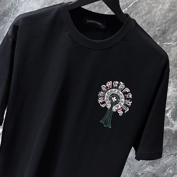 Chrome Hearts T-Shirt – Black & Cream