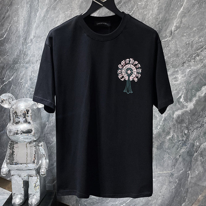 Chrome Hearts T-Shirt – Black & Cream