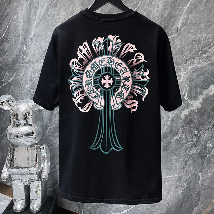 Chrome Hearts T-Shirt – Black & Cream