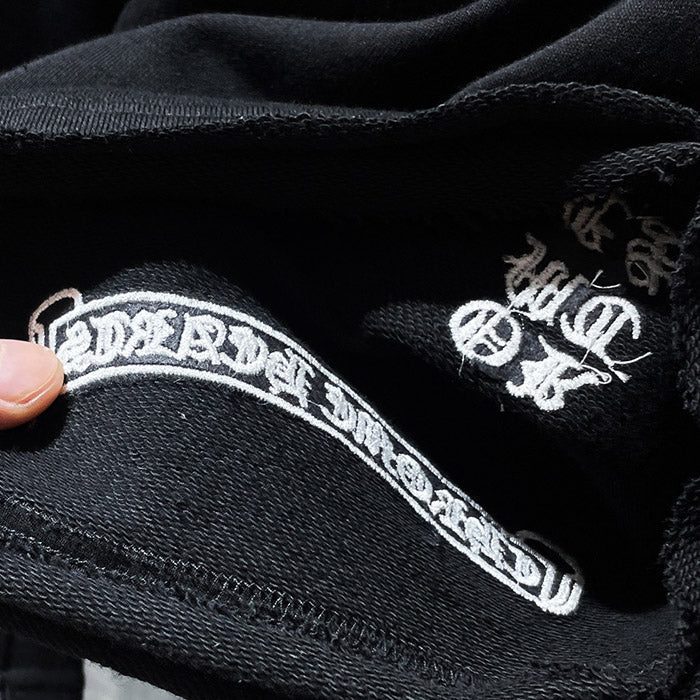 Chrome Hearts Cross Patch Cotton Shorts