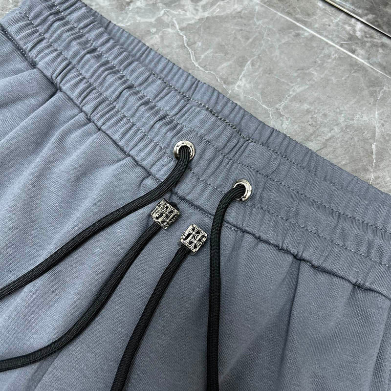 Chrome Hearts Grey Cotton Shorts