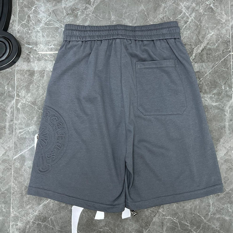 Chrome Hearts Grey Cotton Shorts