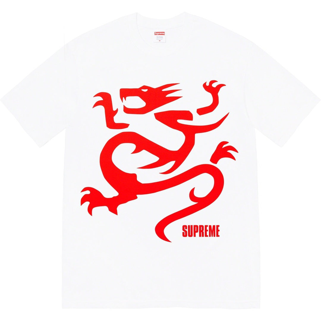 Supreme Mobb Deep Dragon T-Shirt — Black / White / Grey