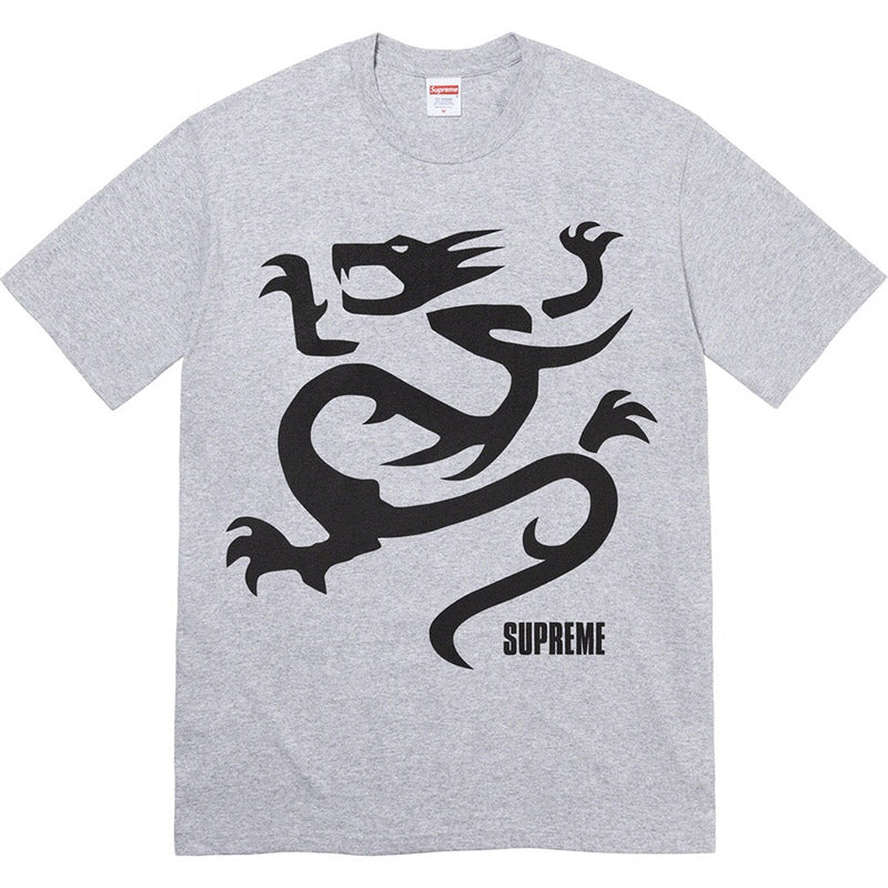 Supreme Mobb Deep Dragon T-Shirt — Black / White / Grey