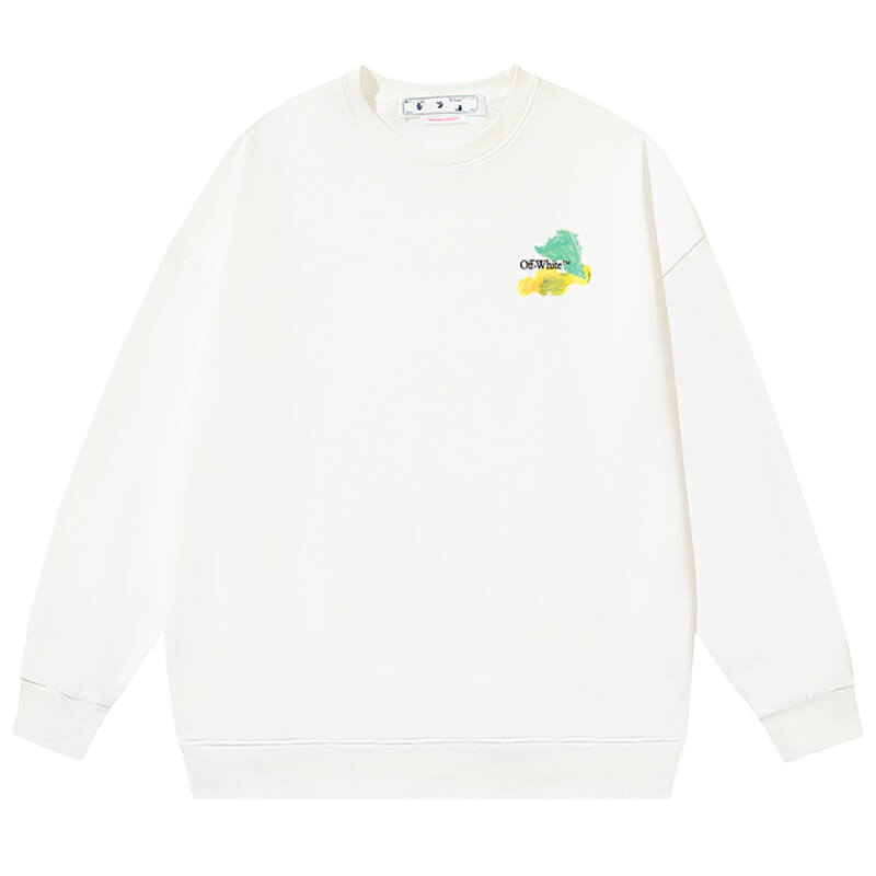 Off-White Brush Arrow Crewneck Sweatshirt