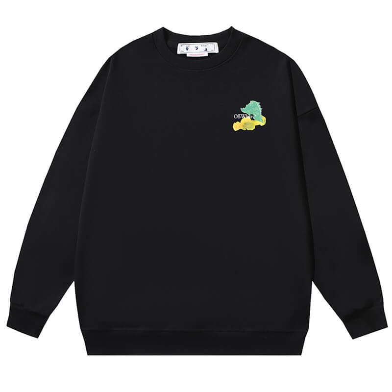 Off-White Brush Arrow Crewneck Sweatshirt