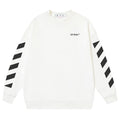 Off-White Diagonal Helvetica Crewneck Sweatshirt
