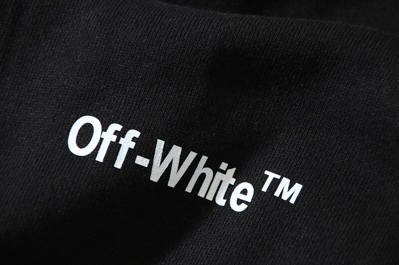 Off-White Diagonal Helvetica Crewneck Sweatshirt