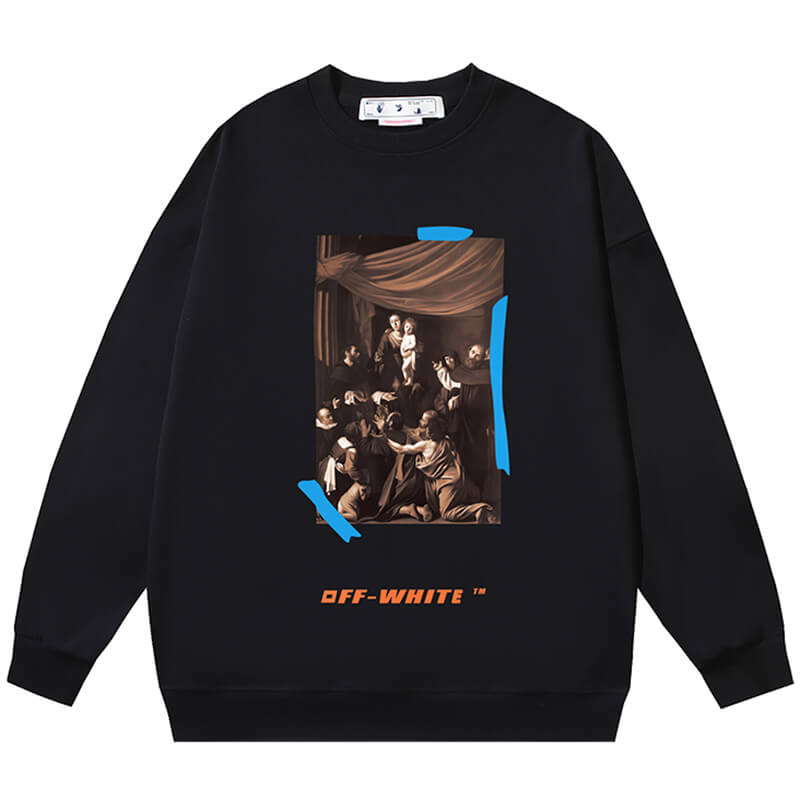 Off-White Marker Arrows Crewneck Sweatshirt