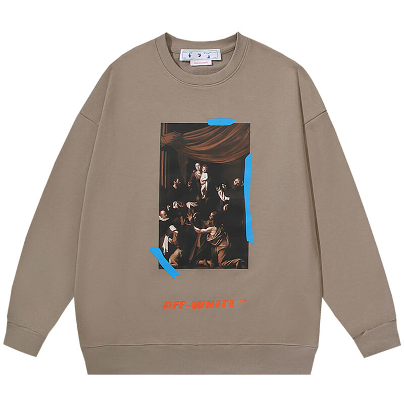 Off-White Marker Arrows Crewneck Sweatshirt