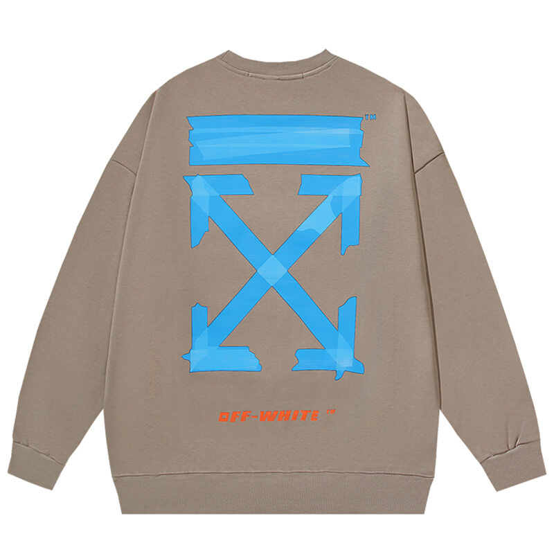 Off-White Marker Arrows Crewneck Sweatshirt