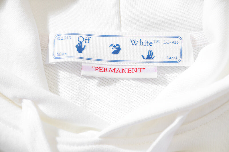Off-White Moon Camera Arrow Skate Hoodie – Green Marble Print