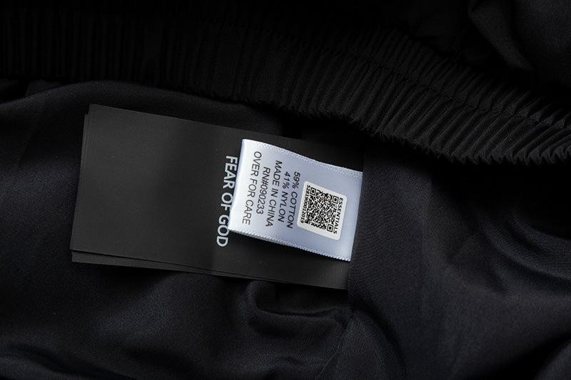 Fear of God Double Line Essential Laser Stand Collar Cotton Jacket