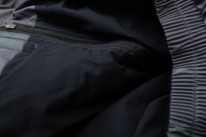 Fear Of God Double Line Essential Laser Stand-Collar Cotton Jacket – Iridescent Blue