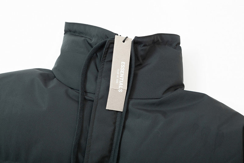 Fear Of God Double Line Essential Laser Stand-Collar Cotton Jacket