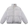 Fear Of God Double Line Essential Laser Stand-Collar Cotton Jacket – Light Grey