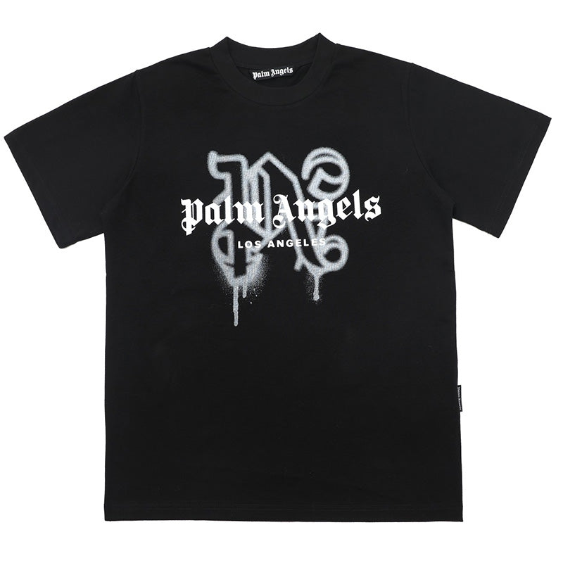 Palm Angels Classic Logo Print T-Shirt – 100% Cotton