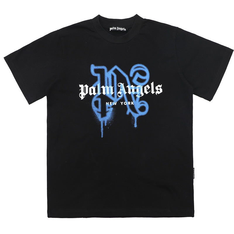 Palm Angels Logo Print T-Shirt – 100% Cotton
