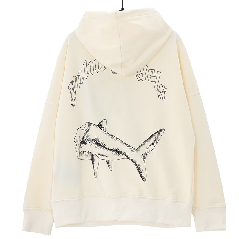 Palm Angels Embroidered Cotton-Jersey Hoodie