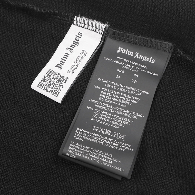 Palm Angels Broken Palm Hoodie – Black & White