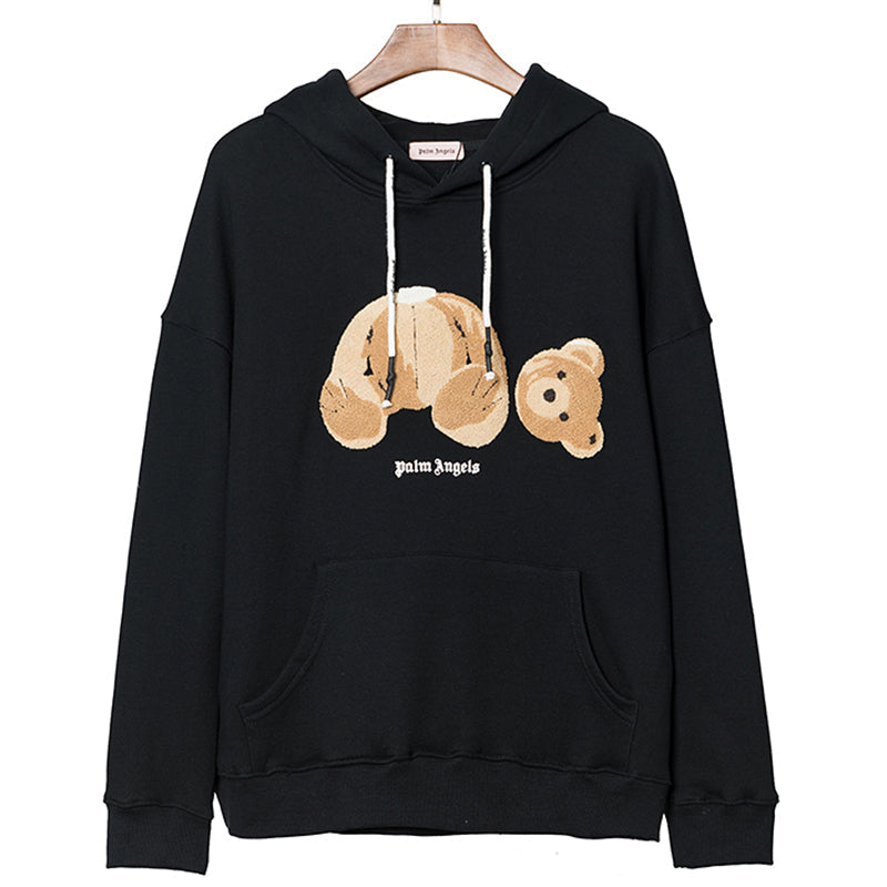 Palm Angels Bear Print Classic Hoodie