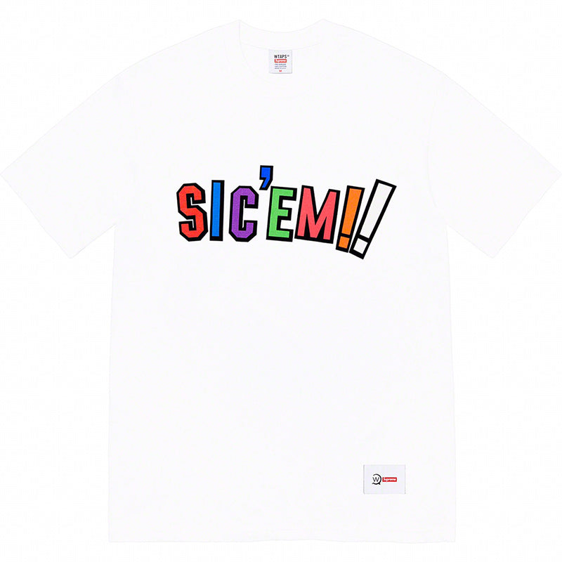 Supreme x WTAPS 'Sic Em!!' T-Shirt
