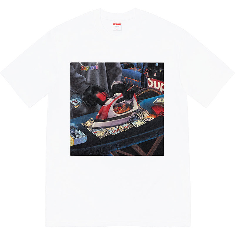 Supreme SS22 Gas T-Shirt — White / Black