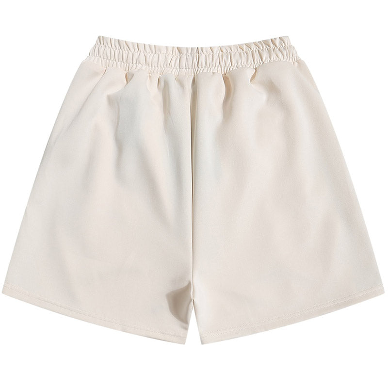 Palm Angels Hyper Monogram-Print Track Shorts – Off-White Men's Cotton Shorts