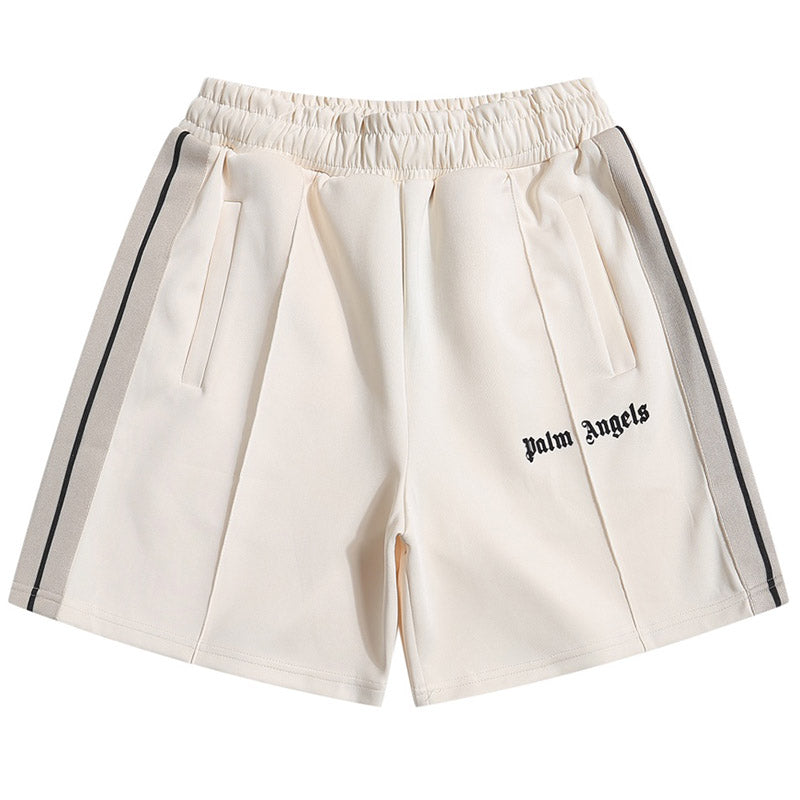 Palm Angels New Classic Track Shorts – Off-White Men's Cotton Shorts