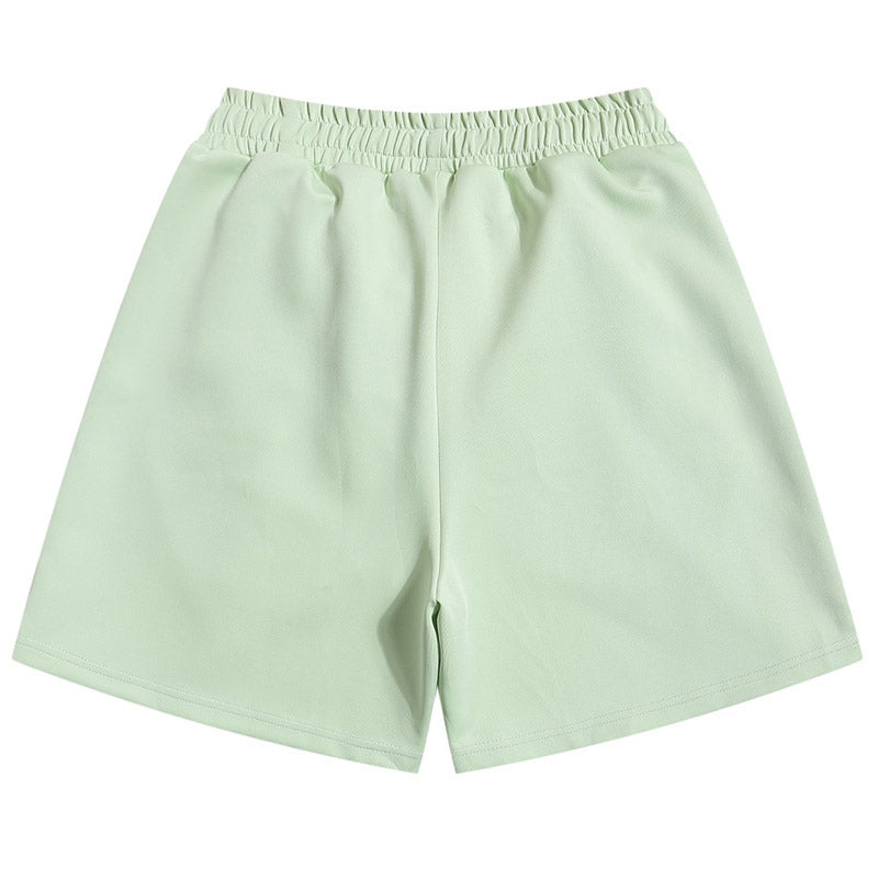 Palm Angels New Classic Track Shorts – Light Green Men's Cotton Shorts