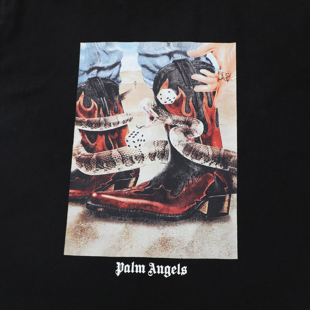 Palm Angels Logo Print T-Shirt