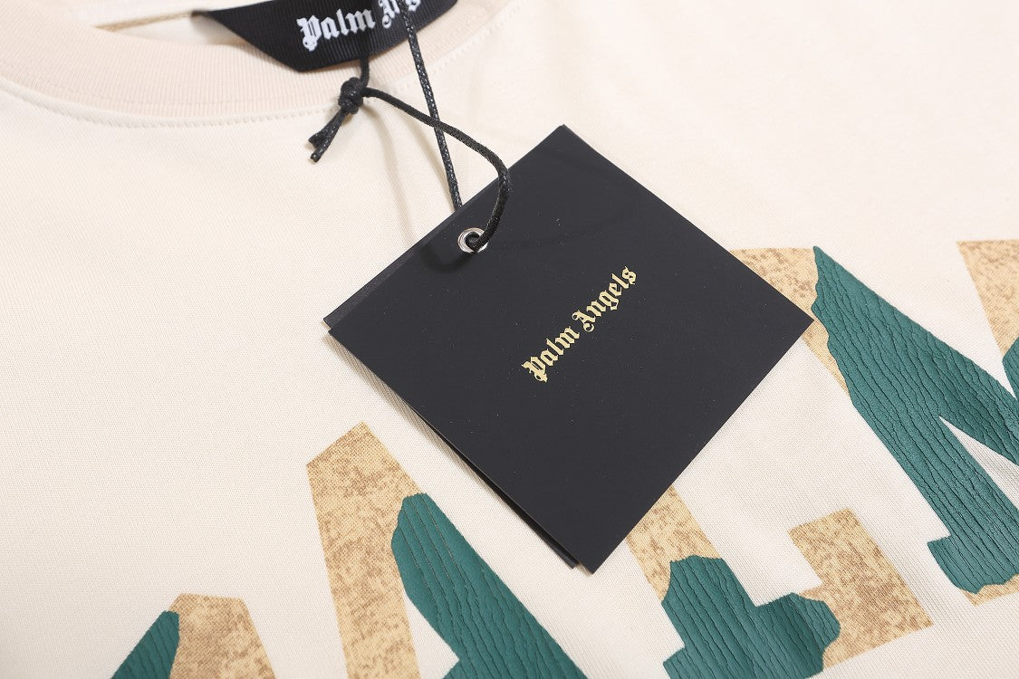 Moncler x Palm Angels Logo T-Shirt – Off-White