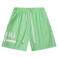 AMIRI Letter Logo Print Shorts