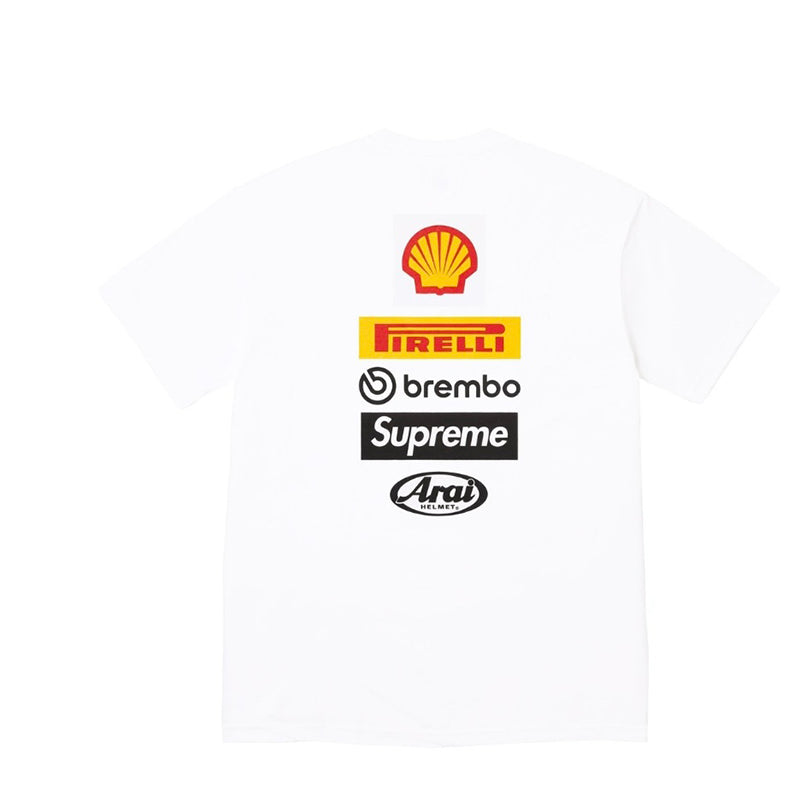 Supreme x Ducati SS24 Logo Tee – Spring/Summer 2024 Limited Edition Collab Graphic T-Shirt