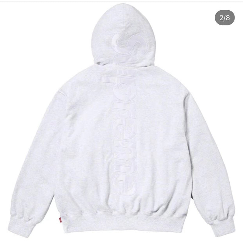Supreme 20FW Cross Box Logo Hoodie – Gray