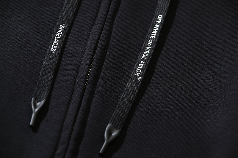 Off-White Gradient Arrows Hoodie – Ombre Arrow Back Print