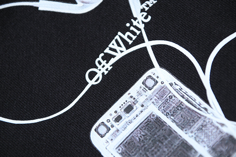 OFF-WHITE Scan Arrow Overprint Hoodie
