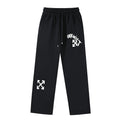 OFF-WHITE Arrow Logo Straight-Leg Casual Pants