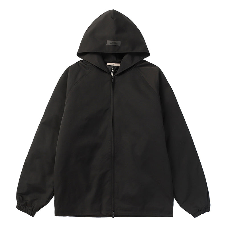 Fear Of God Essentials Padded Hooded Jacket – Black / Beige