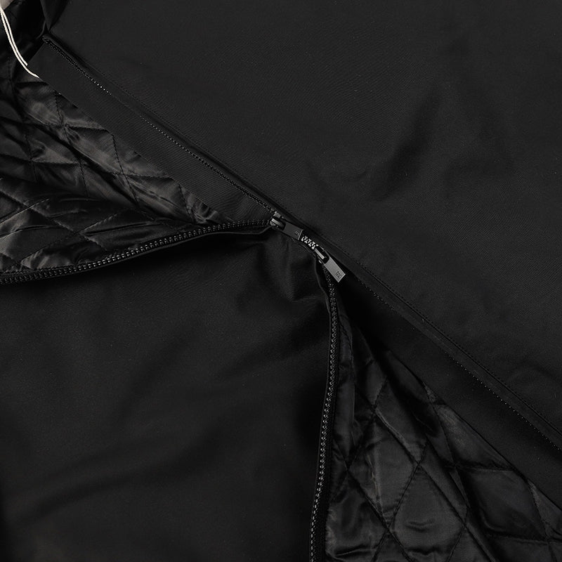 Fear Of God Essentials Padded Hooded Jacket – Black / Beige