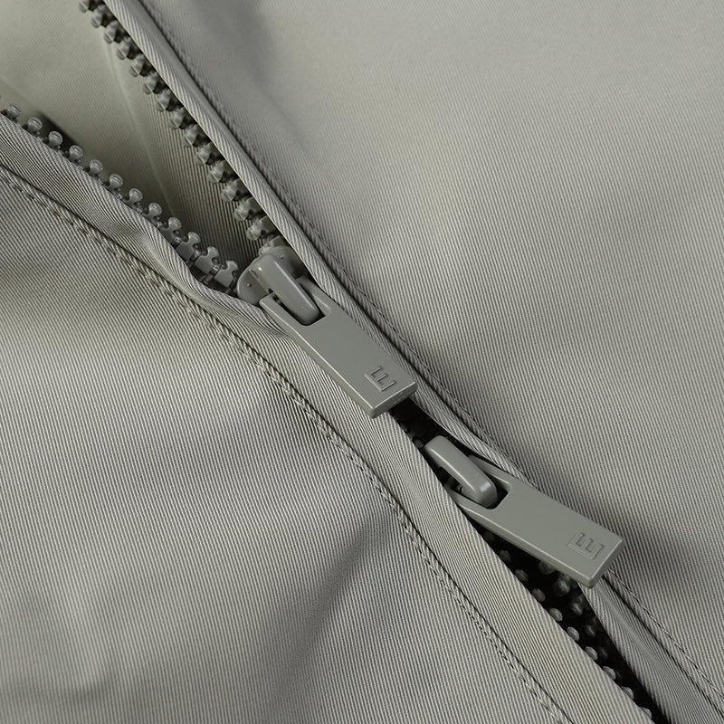 Fear Of God Essentials Padded Hooded Jacket – Light Blue / Grey