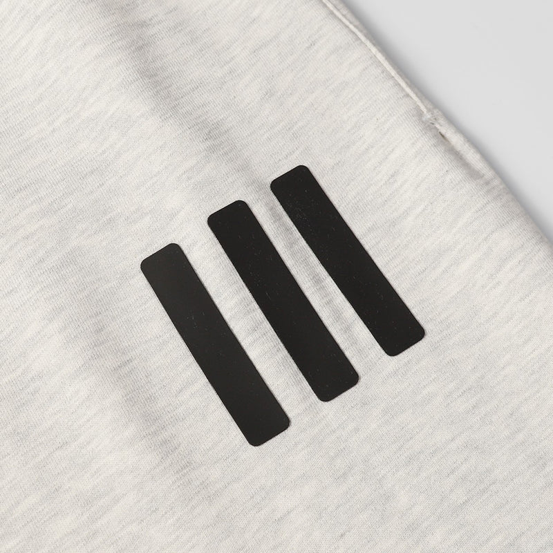 Fear Of God Essentials III Triple Bar Logo Sweatpants – Grey / White Grey