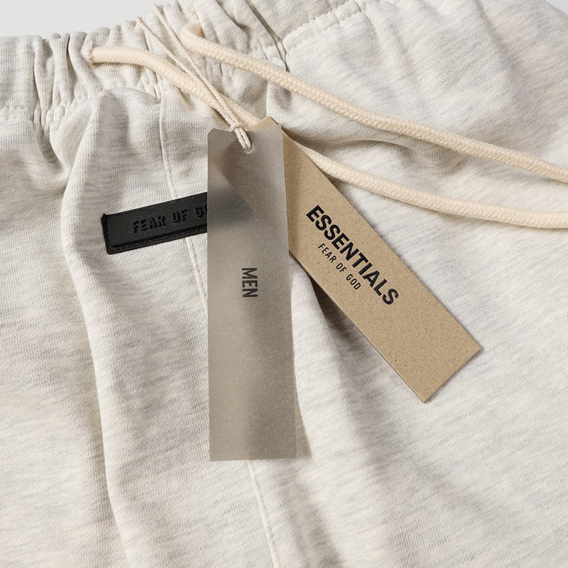 Fear Of God Essentials III Triple Bar Logo Sweatpants – Grey / White Grey