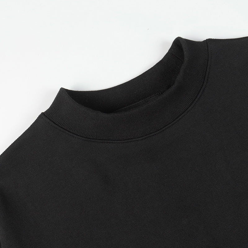 Fear of God Essentials Logo Sweatshirt – Black / White Grey