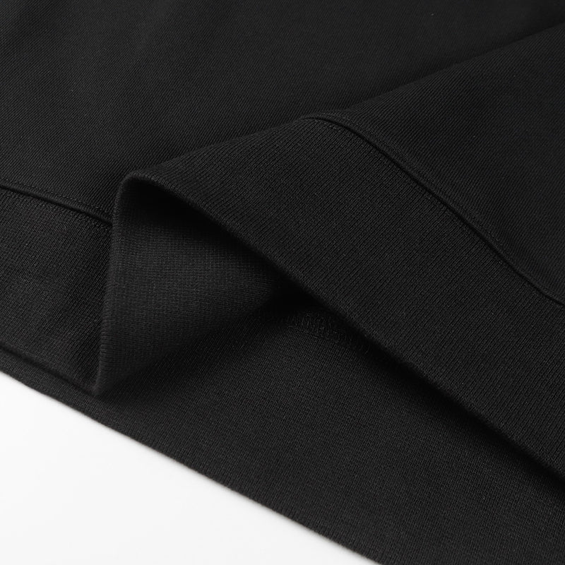 Fear of God Essentials Logo Sweatshirt – Black / White Grey