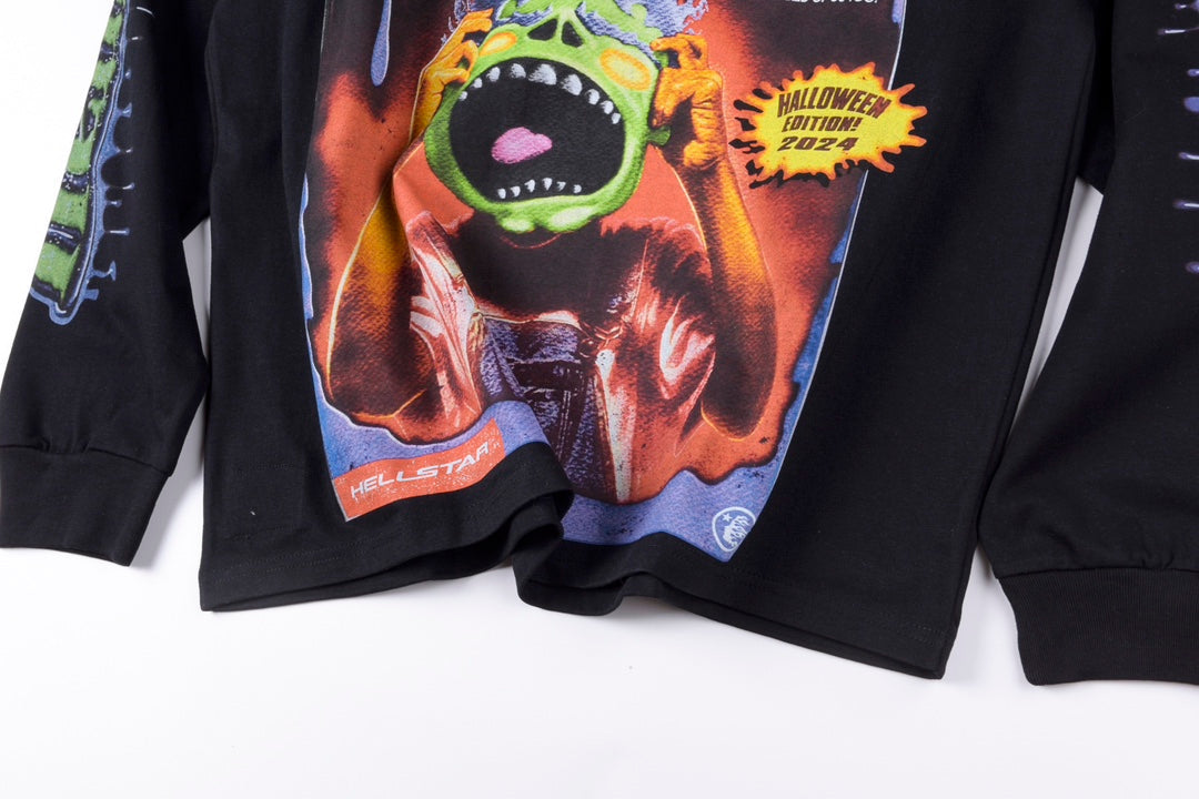Hellstar Horror Book Long Sleeves T-Shirts