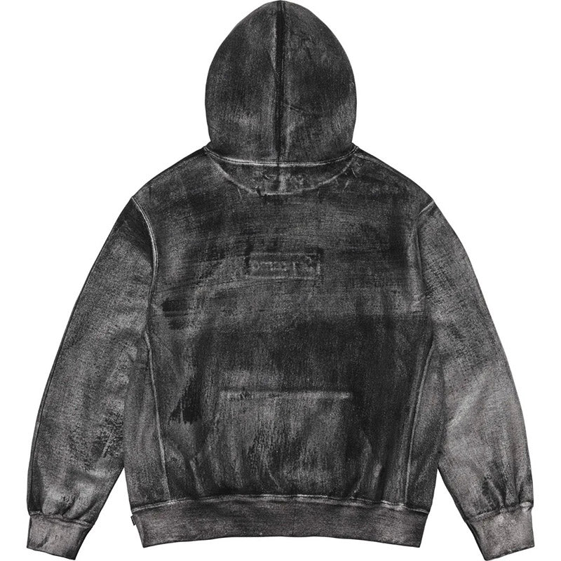 Supreme x MM6 Maison Margiela Foil Box Logo Hooded Sweatshirt