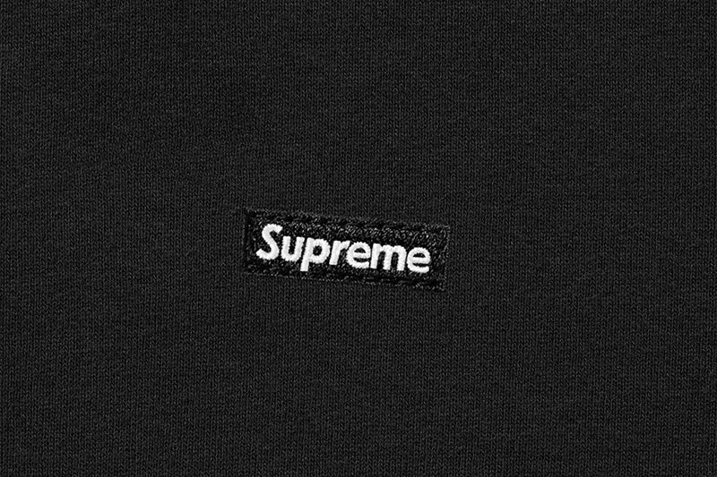 Supreme 24FW Embroidery Logo Zip Hoodie