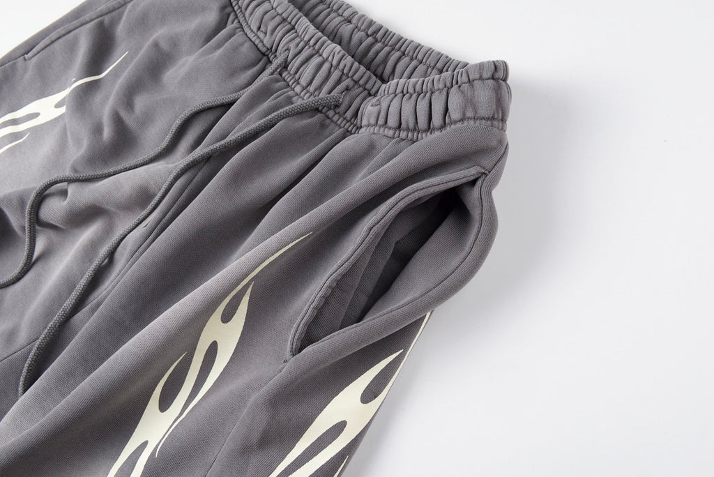 Hellstar Studios Sports Flame Shorts